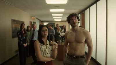 If you're a guy,
you could take off your shirt, - Corporate