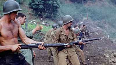 If you're a tank
driver, pilot, cook, - The Pacific War in Color