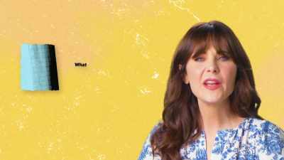 If you're anything like me,
you're probably asking, - What Am I Eating? With Zooey Deschanel