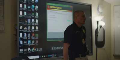 If you're determined,
you'll get through it - Navajo Police: Class 57