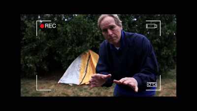 If you're ever compromised
by the elements or... - The Tent