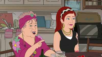 If you're just joining us, three
massive explosions have gone off - Trailer Park Boys: The Animated Series