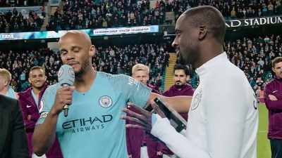 If you're not going to be
a legend with that - All or Nothing: Manchester City