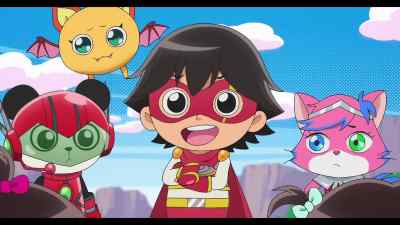 If you're worried
about your stuffies, - Ryan's World the Movie: Titan Universe Adventure