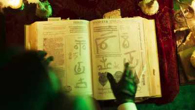 Igor, there's gotta be a
husband spell in here somewhere. - The Munsters
