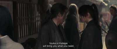 Iizuka or Katagai
will bring you what you need. - Rurouni Kenshin: The Beginning