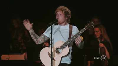 Ik heb twee prachtige dochters. - Apple Music Live: Ed Sheeran