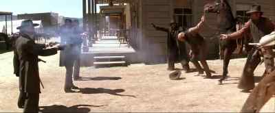 IKE:
No, Frank, don't shoot! - Wyatt Earp