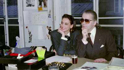 Il y a eu Claudia, puis Ines. - The Mysterious Mr. Lagerfeld