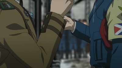 I'll admit I'd prefer not to
shake hands with wolves. - Saga of Tanya the Evil: The Movie