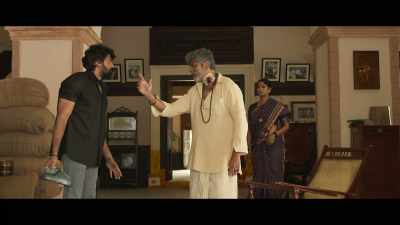 I'll at least get his blood
on my sickle if I can't kill him. - Aravinda Sametha... Veera Raghava