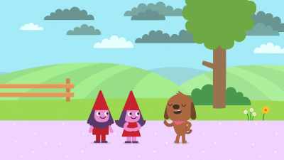 I'll be right back.
Don't start without me! - Sago Mini Friends