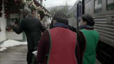 I'll be sure to use you
on all my train station weddings. - The Christmas Train