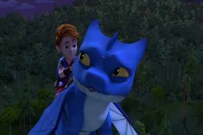 - I'll be there.
- Yeah, I better get some sleep, too, - Dragons: Rescue Riders