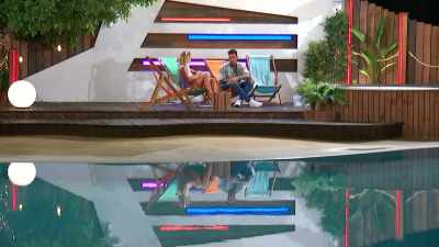 I'll be totally honest
with you,
I've just had this chat - Love Island