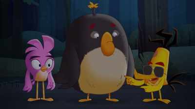 I'll befriend it,
get it to see what a cool guy I am, - Angry Birds: Summer Madness