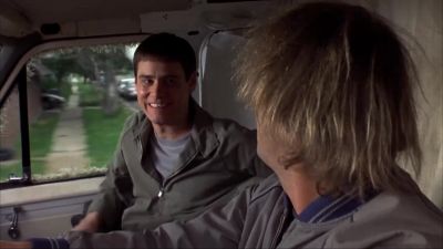 I'll bet you 20 bucks I can get you gamblingbefore the end of the day No wayI'll give you 3 to 1 odds Nope5 to 1 Nope10 to 1 You're onboth chuckleI'm going to get youHuh uh Oh yeahI don't know how but I'm going to get you - Dumb and Dumber