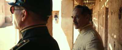 I'll bring one of my men along, - Waiting for the Barbarians