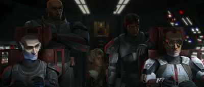 I'll bring us in low to avoid
any possible tracking scanners. - Star Wars: The Bad Batch