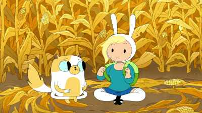 I'll check
my new backpack. - Adventure Time: Fionna & Cake