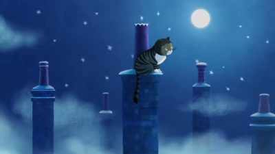# I'll come back down one day soon
La, la, la, la, la, la - Mog's Christmas