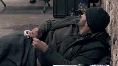 I'll come over to Aled
but Aled does really bad farts. - Celebrity SAS: Who Dares Wins
