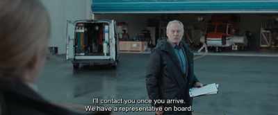 I'll contact you once you arrive.
We have a representative on board. - The Burning Sea