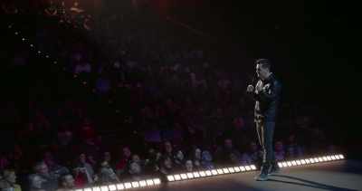 I'll defend a misogynistic joke
as I defended the rape joke, - Jim Jefferies: Freedumb