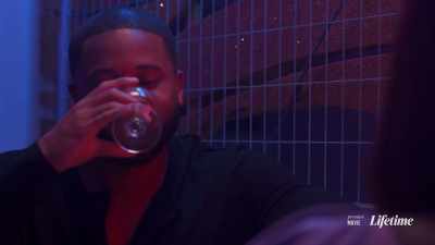 I'll drink to that.
- [glasses clink] - Single Black Female