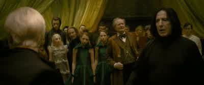 I'll escort him outCertainly professor - Harry Potter and the Half Blood Prince