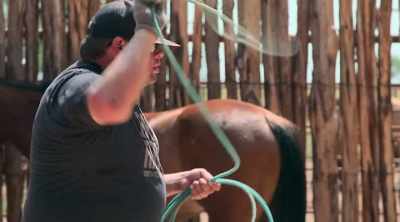 I'll feed my rope,
I'll keep enough between my hands - How to Be a Cowboy