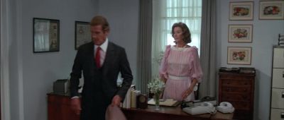 I'll fill you in later Moneypenny - A View to a Kill