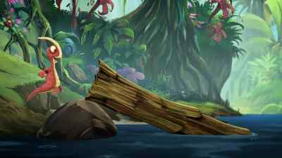 I'll fish it out. - Gigantosaurus