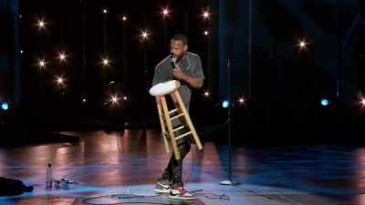 "I'll fucking chuck
your little ass!" - Marlon Wayans: You Know What It Is