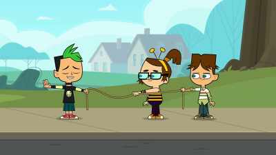 I'll get you back to Chef,
sneak away, - Total DramaRama