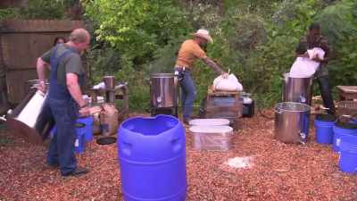 I'll get these out of here.
Dustin, - Moonshiners: Master Distiller