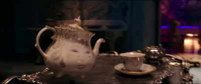 I'll get warm, piping hot - Beauty and the Beast