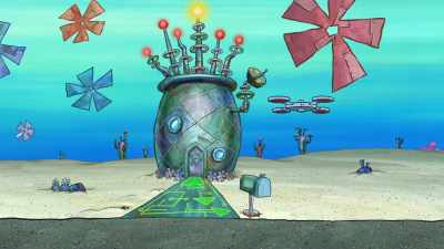 I'll get you with my bug spray breath! - SpongeBob SquarePants Presents The Tidal Zone