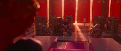 -I'll get you! Ah! (grunting)
-(Emperor laughing) - Playmobil: The Movie