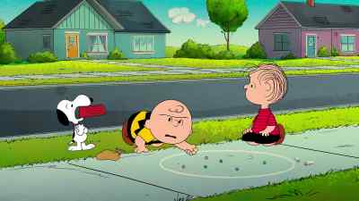 I'll get you your dinner
as soon as this game is over, Snoopy. - The Snoopy Show