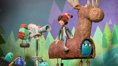 I'll get you to the dance on
time on my trusty moose, Timbit. - Dream Productions