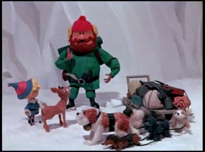 I'll give you a lift - Rudolph the Red Nosed Reindeer