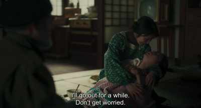 I'll go out for a while.
Don't get worried. - Minamata