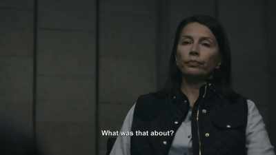I'll go talk to her. - Bordertown