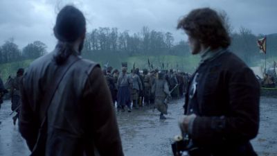 I'll guide yer men to safety, - Outlander
