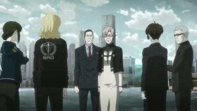 I'll have details for you
when you return to the office. - Psycho-Pass: Providence