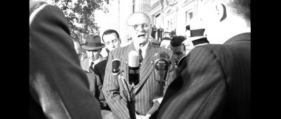 I'll have him dragged here to Washington if I have toI want to see the whites of his lies - The Aviator