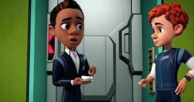 I'll have you know I cannot be startled.
I have spy sense. [slurps] - Spy Kids: Mission Critical