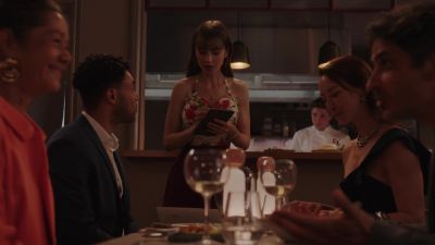 I'll have the beef in pepper sauce,
medium rare, - Emily in Paris