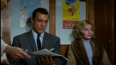 I'll have the grilled sole - From Russia with Love